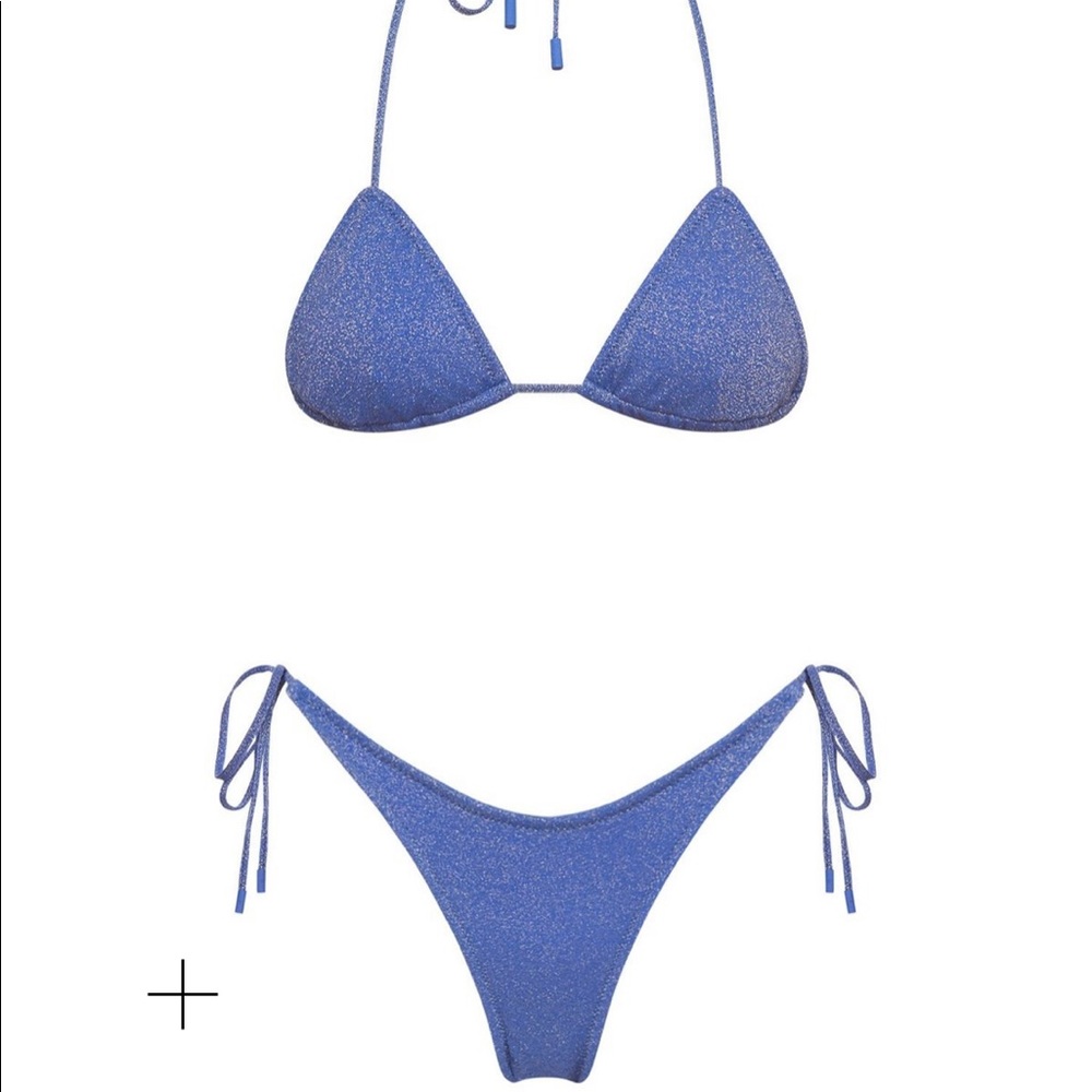 Triangl Stevie Marina Sparkle bikini set